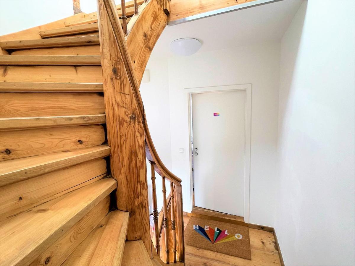 Bunter Hund Apartments - Zentrales Apartment, Parkplatz, Wintergarten, Kinderzimmer Ρότενμπουργκ  Εξωτερικό φωτογραφία